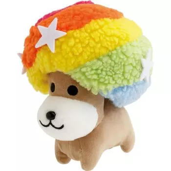 MO84901 Characters Back then Friends Plush Toy Afro Dog San-X