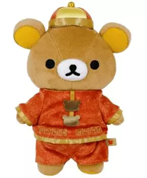 MO87901 Rilakkuma stuffed toy Rilakkuma (Chinese costume)