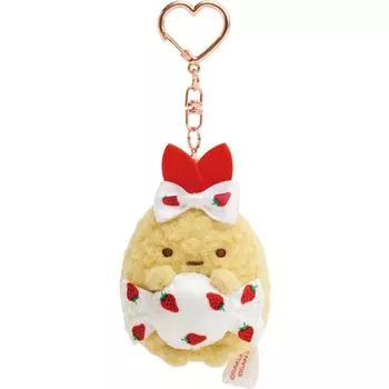 MO94901 Sumikko Gurashi x Sakuma Клубничное Молоко Конфета Подвесная Плюшевая Игрушка Жареный Хвост [San-X] Креветки