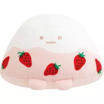 MO95101 Sumikko Gurashi x Sakuma Клубничное Молоко Конфета Коллекционная Плюшевая Игрушка Яма (Клубничное молоко)