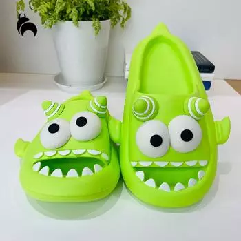 Mo Dou, милые летние сандалии для женщин, нескользящие домашние тапочки для ванной, мужские шлепанцы на мягкой толстой подошве с открытым носком, пляжная обувь 36-37 красный