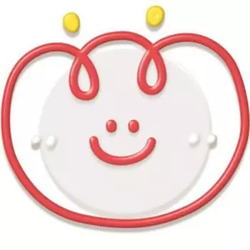 Moa Distribution Hotty Mall Smile Tulip Прозрачный акриловый Smart Talk, 1 шт.