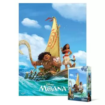 Моана - Новый мир приключений (негабаритный) Пазл Disney Animation 100 деталей, популярный корейский пазл