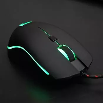Mobao V40 gaming game RGB luminous custom macro Internet cafe Internet cafe game mouse lol cf 0 серый
