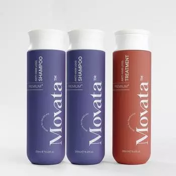 Mobata Premium Natural Hair Loss Relief Shampoo 2pcs + Treatment Set Tube Type 250ml, 1pc
