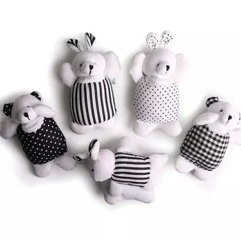Мобильная черно-белая игрушечная кукла Aginori, корейские детские игрушки