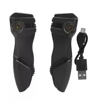 Мобильная игровая ручка-контроллер с кнопкой стрельбы на 6 пальцев, триггером, вспомогательным геймпадом