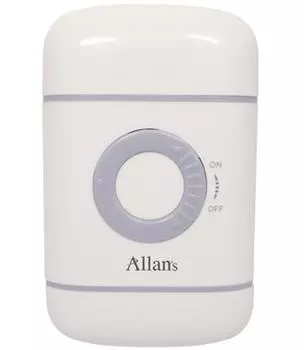 Мобильная компактная электрическая аккумуляторная бритва для бороды белая мужская MEBM-21WH