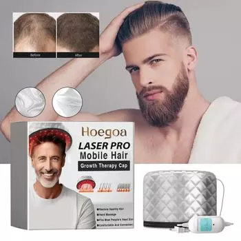 Мобильная шапочка для ухода за волосами, восстанавливающая вьющиеся волосы, смягчающая уход за кожей головы, подогреваемая массажная шапочка