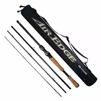 Мобильное рыболовное удилище DAIWA Bass Rod Air Edge 694HB-SB чёрный
