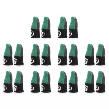 Мобильные дышащие перчатки с защитой от пота и большого пальца для PUBG (зеленый)