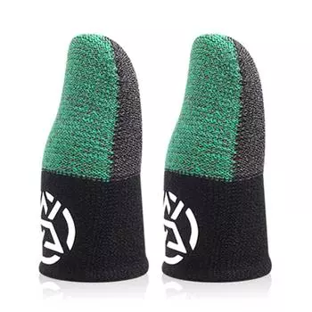 Мобильные дышащие перчатки с защитой от пота и большого пальца для PUBG (зеленый)