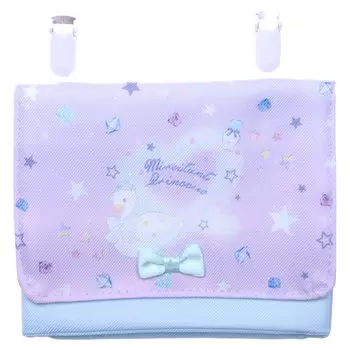 Мобильный карман для карманного крепления Прикрепленный карманный лебедь с карманным зажимом Начальная школа Начальная салфетка Салфетка для детей детского сада Девочки,