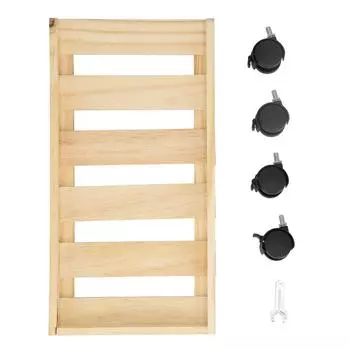 Мобильный компьютерный хост-кронштейн, деревянная подставка для процессора с хорошим рассеиванием тепла для офиса и