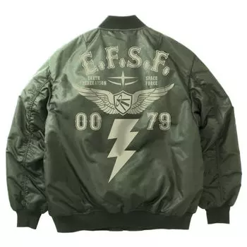 Мобильный костюм Cospa Gundam Earth Federation Space Force Jacket MOSS размер M MA-1