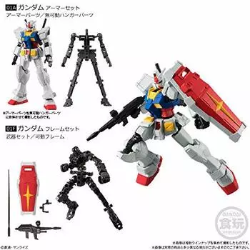 Мобильный костюм Гандам G Frame 03 Комплект брони Гандам 07F Frame Candy RX-78-2 (07А + Набор) Игрушка/Жвачка
