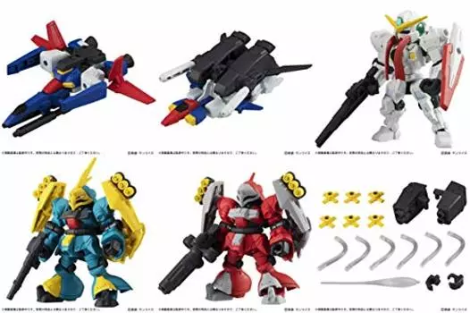 Мобильный костюм Гандам МОБИЛЬНЫЙ КОСТЮМ АНСЕССИЯ17 10 предметов (BOX)