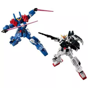 Мобильный костюм Gundam G Frame EX04 Blue Destiny Unit 2 Blue Destiny Unit 3 Set Candy Original & (1 кусок) Игрушка/Жвачка (Gundam (Игровой персонаж))