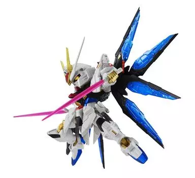 Мобильный костюм Nex Edge Style Gundam SEED DESTINY [MS UNIT] Strike Freedom Gundam (RE:ЦВЕТНАЯ ВЕРСИЯ) приблизительно. 80 мм окрашенная подвижная фигурка из АБС и ПВХ