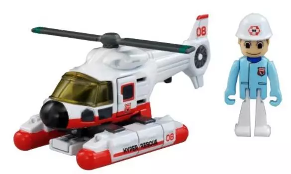 Мобильный спасательный вертолет Tomica Hyper Rescue HR08