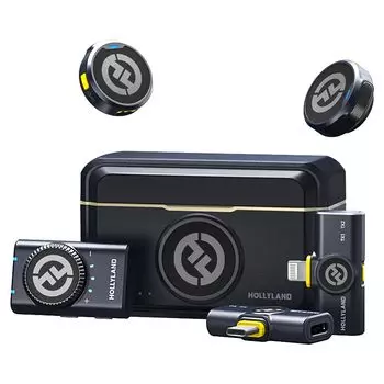 Мобильный телефон 2024 Gold Home Appliance Критика Расстояние передачи данных HOLLYLAND Lark «Премия DGP» «Рейтинг Shinyusha» M2-Беспроводной микрофон-штифт