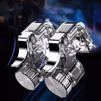 Мобильный телефон игровой контроллер триггер для Pubg L1 R1 прицеливание стрельба клавиша джойстик кнопка огня игровой триггер аксессуар серебряный