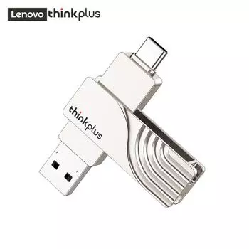 Мобильный телефон Lenovo thinkplus Type-C USB3.0 U Disk TPCU301 Двухпортовый мобильный телефон Компьютер 32GB серебряный