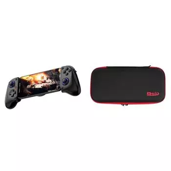 Мобильный телефон растягивающийся игровой контроллер беспроводной BT для Android/iOS (черный)