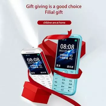 H29 4G сотовый телефон 2,8 дюйма экран две SIM-карты дешевый телефон будильник диктофон фонарик бар телефон чёрный