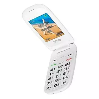 Мобильный телефон SPC Internet Harmony Telefono Mvil Blanco 2304B Bluetooth FM