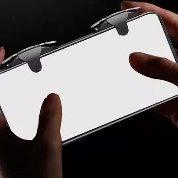 Мобильный триггер, игровой, игровой джойстик для мобильного телефона, профессиональный, мобильный контроллер чёрный