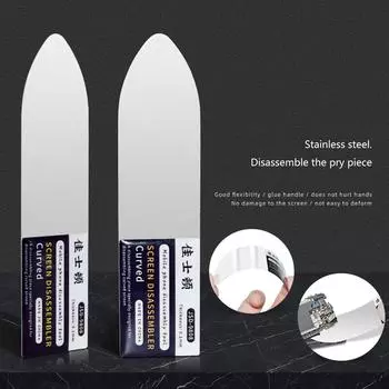 Mobile Phone Curved LCD Screen Teardown Stainless Steel Metal Ultra-thin Smart Phone Pry Card Repair Tool for Tablet
