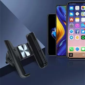 Mobile Phone Holder 360° Rotation Metal Hook Easy Installation Auto Parts Automobile And Accessories Car Holder Vent Clip
