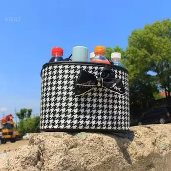 Mobile Phone Holder Supplies Car Styling Bag Folding Multi-function Pu Leather Storage Bag Car Styling No Peculiar Smell