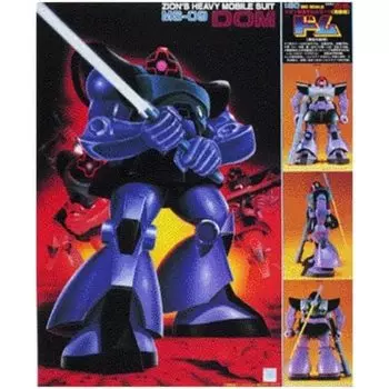 Mobile Suit Gundam Dom scale plastic model Old kit 1/60