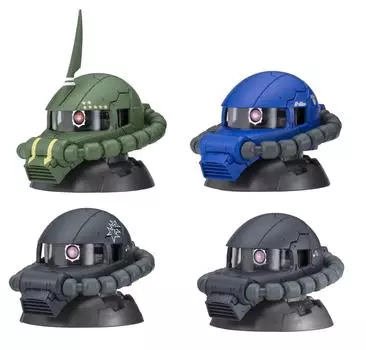 Mobile Suit Gundam EXCEED MODEL ZAKU HEAD 4 (BOX) 9 pieces