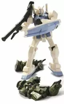 Mobile Suit Gundam GSIGHT Zeon Battle RX-78-2 Gundam [With structure (Zaku remnants)/different color Ver.] Single item