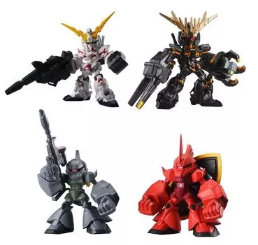 Mobile Suit Gundam GUNDAM EXPAND02 Gundam Expand 02 All 4 types set Gacha Gacha