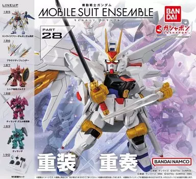 Mobile Suit Gundam MOBILE SUIT ENSEMBLE 28 x All 6 types set Full Comp Gacha Gacha Capsule Toy