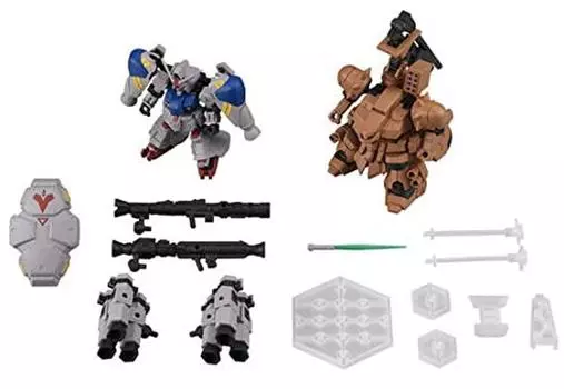 Mobile Suit Gundam MOBILE SUIT ENSEMBLE EX36 Gundam Prototype Unit 2 Zamel Set &