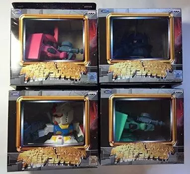 Mobile Suit Gundam Real Sound Figure Collection All 4 Types Set Banpresto