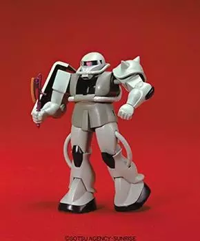 Mobile Suit Gundam Zaku scale plastic model Old kit mass-produced 1/100