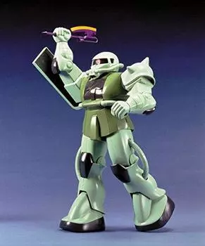 Mobile Suit Gundam Zaku scale plastic model Old kit mass-produced 1/60