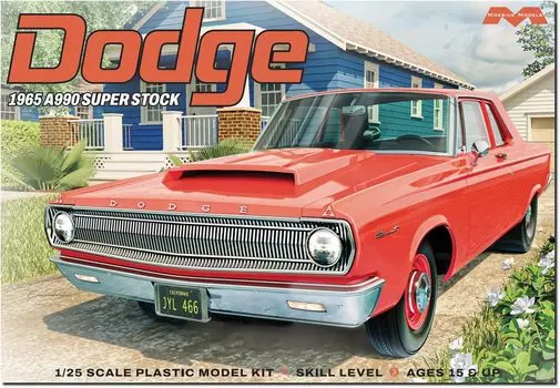 Mobius Model 1965 Dodge A990 Super Stock Пластиковая модель MOE2460 1/25 (Машина)