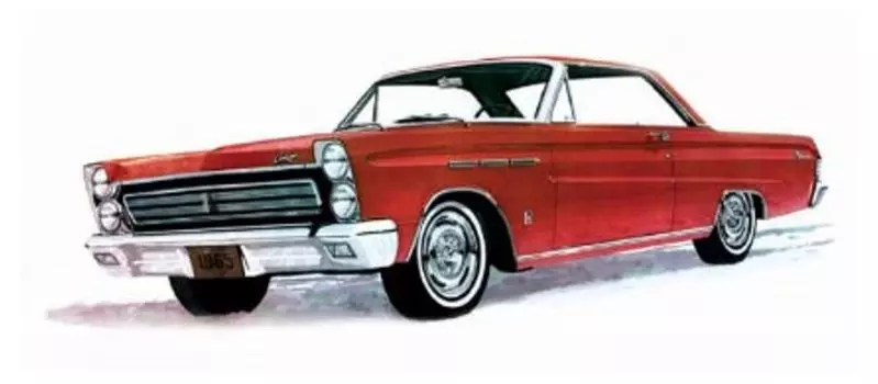 Mobius Model 1965 Mercury Comet Cyclone Plastic Model 1/25