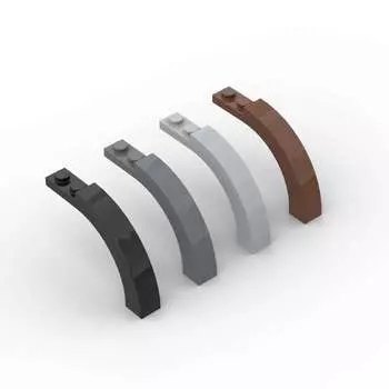 MOC 10PCS 15967 Арка 1x6x3 1/3 изогнутый верх строительные блоки 6060 кирпичи образовательная идея DIY сборка игрушки дети подарки на день рождения