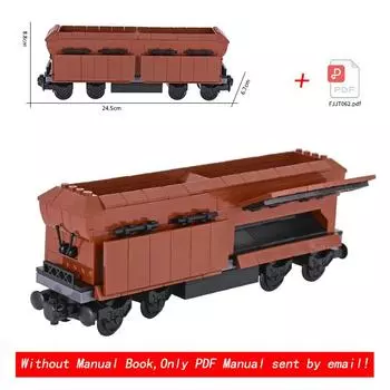 MOC Creative Expert Creative City Ore truck Brick Block Children s DIY Toy for children gifts