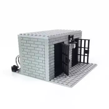 Moc Prison Building Blocks Военная сцена Cell Building Blocks Детские строительные блоки Игрушки