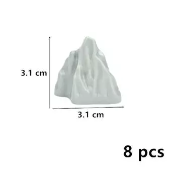 Moc Rock Panel 6082 6083 23996 47847 Скалистый горный пейзаж DIY Вид на городскую улицу Насыпной холмистый камень Строительные блоки Игрушки для подарков