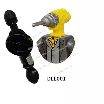 MOC Skibidi Toilet Мини Экшн Фигурка Кирпичный Телевизорщик Плюс Титан Пазл Сборная Модель Конструктор Игрушки Подарки на День Рождения